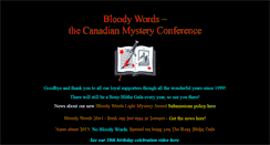 Desktop Screenshot of bloodywords.com